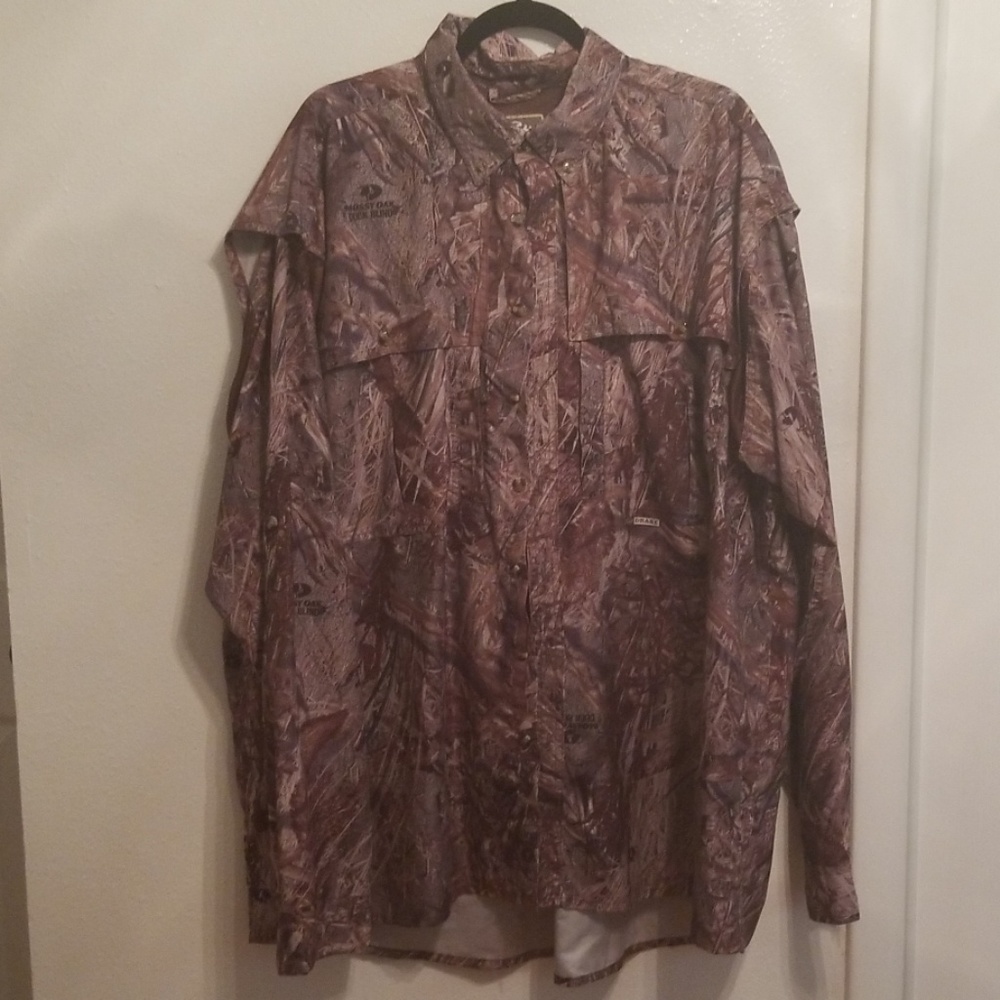 Drake Mossy Oak Duck Blind L/S 3XL